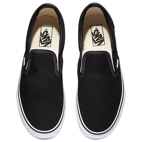 Vans Classic Slip-On (Black/White) - Image 3