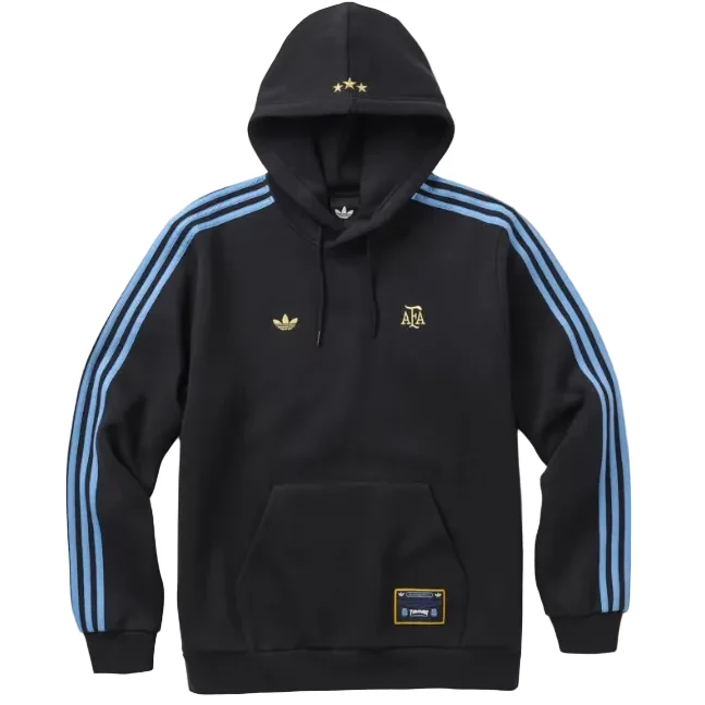 Adidas Thrasher x AFA Hoodie (Black/Blue) - Image 2