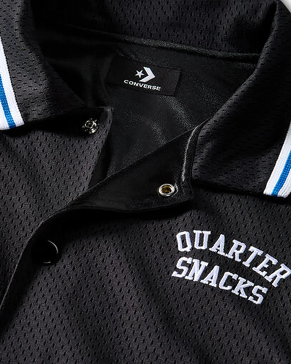 CONS x Quartersnacks Warm Up Top (Black/White/Blue) - Image 3