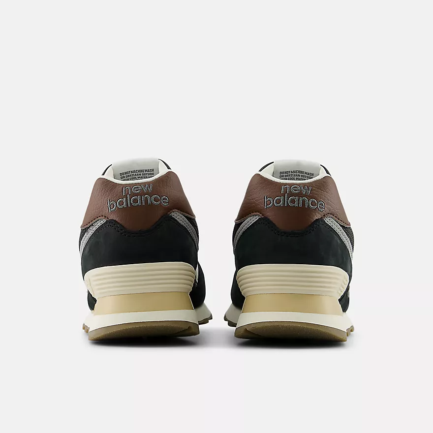 New Balance 574 (Black/Brown) - Image 5