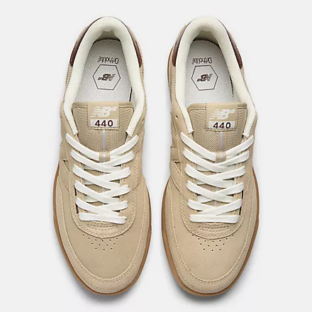 New Balance Numeric 440 V2 (Beige/Brown) - Image 3