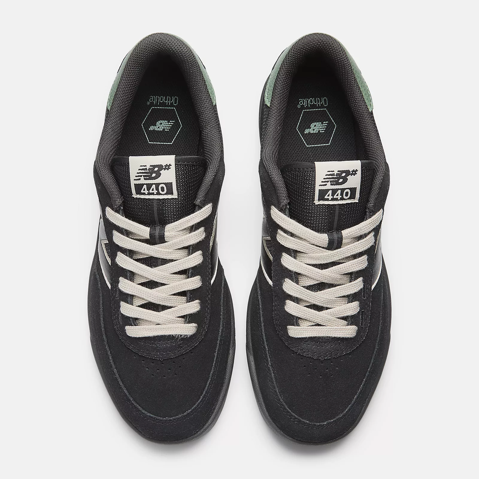 New Balance Numeric 440 V2 (Black/White) - Image 3