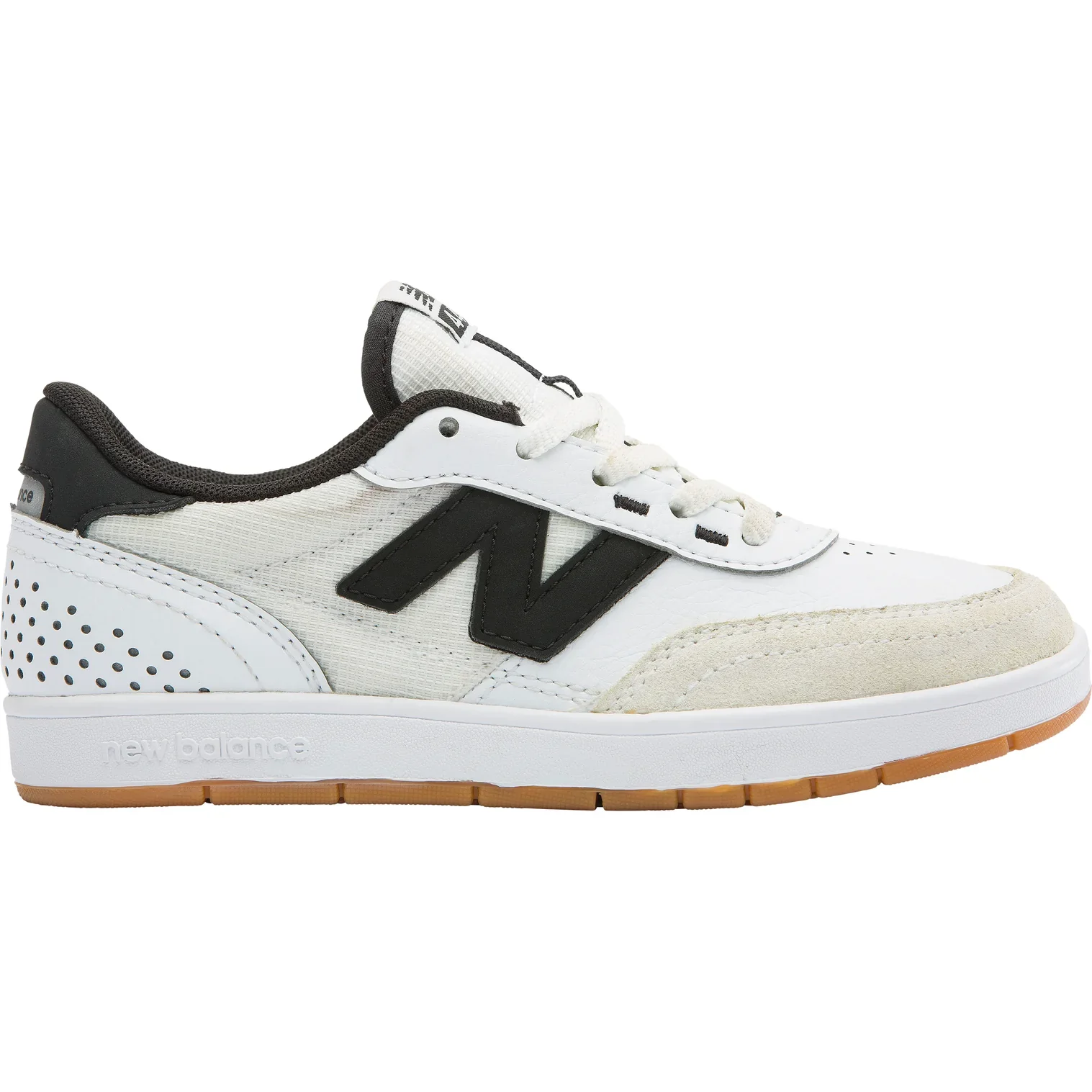 New Balance Numeric 440 V2 Kids White/Black Skate Shoes