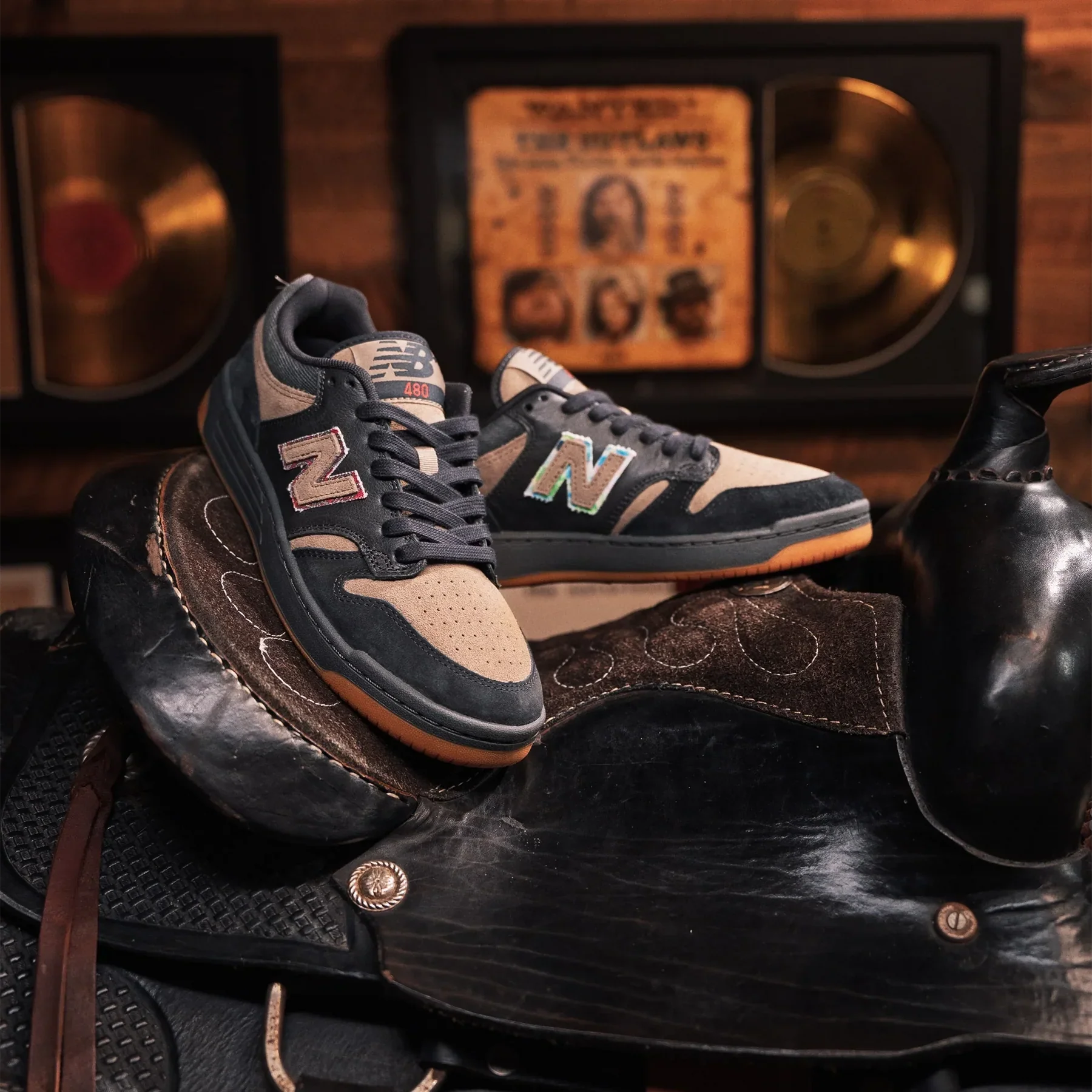 New Balance x No Comply 480 “Hippies & Cowboys” - Image 2