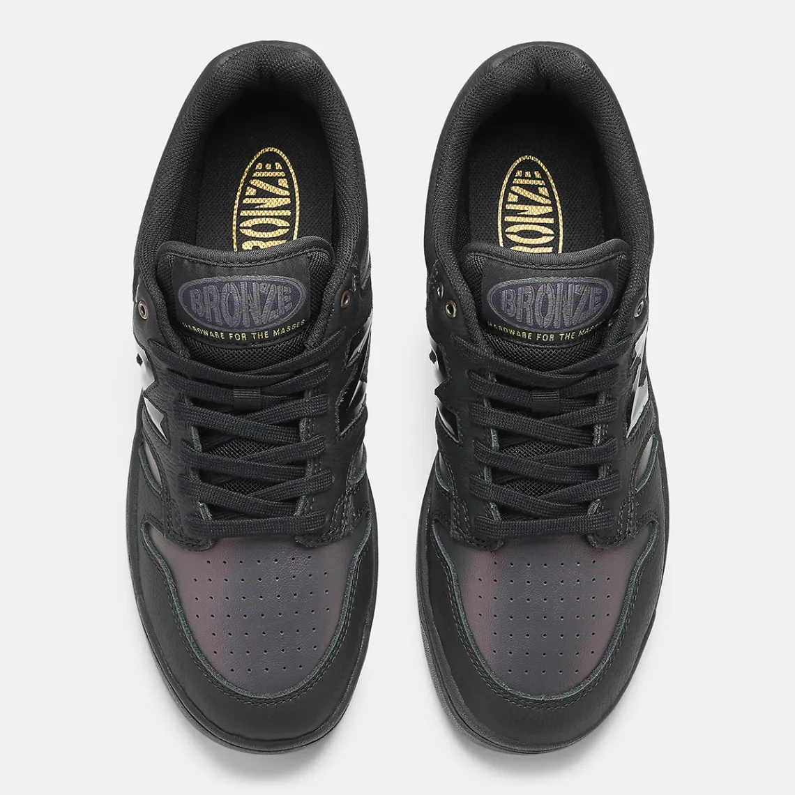New Balance Numeric 480 x Bronze56K (Black/Black) - Image 2