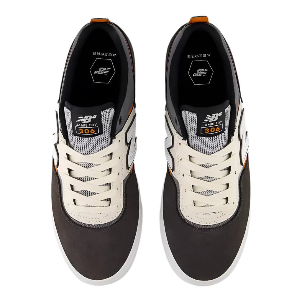 New Balance Numeric 306 Jamie Foy (Grey/White) - Image 3