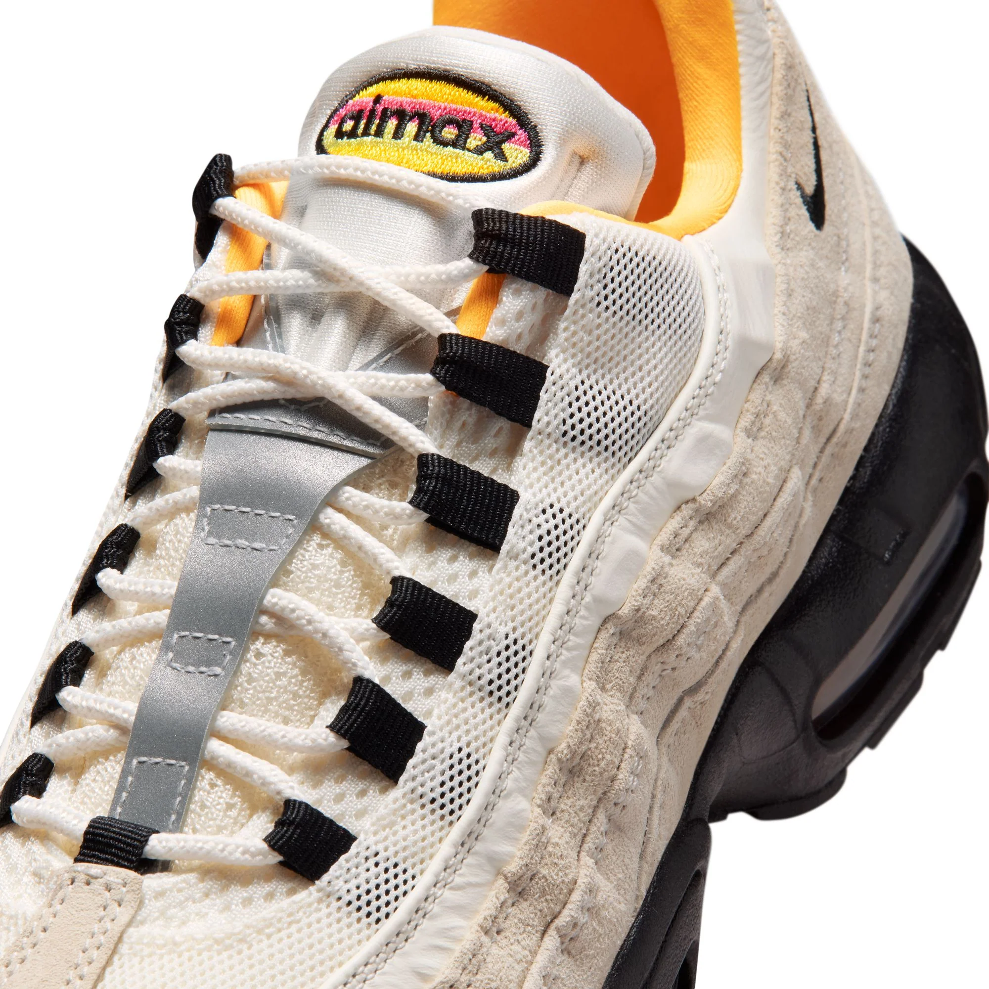 Nike SB Air Max 95 "Club 58" (SAIL/BLACK-LASER ORANGE) - Image 6