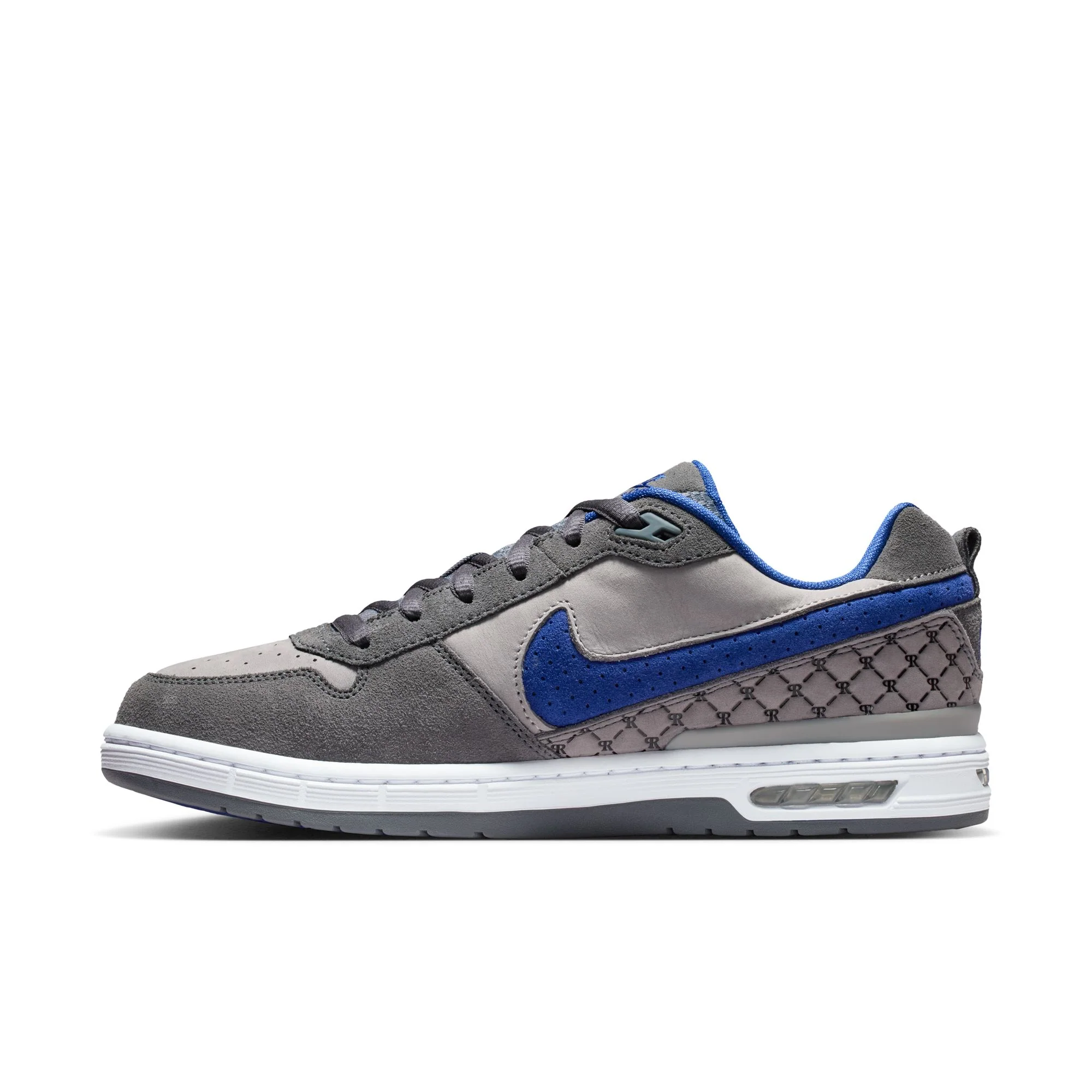 Nike SB Paul Rodriguez Zoom Air Low (Flint Grey/Deep Royal Blue) - Image 5