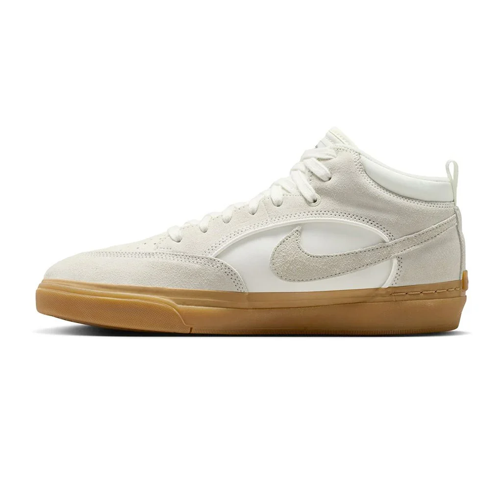 Nike SB React Leo (Sail/Sail-Sail-Gum Light Brown) - Image 3