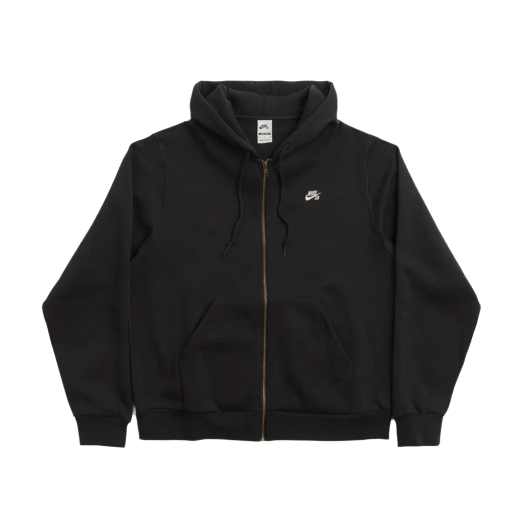 Nike SB Full Zip Skate Hoodie Black - Image 2