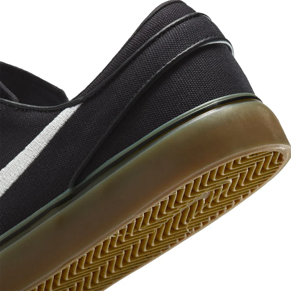 Nike SB Zoom Janoski OG+ Canvas (Black/White/Gum) - Image 5