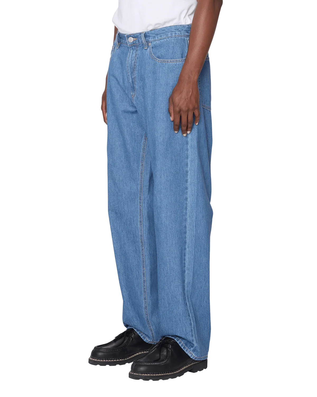 OBEY Emerson Denim - Salty Blue Stone Wash - Image 5