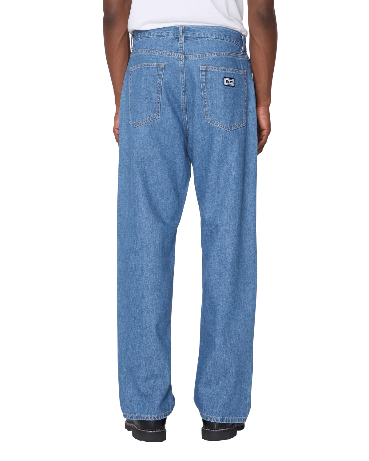 OBEY Emerson Denim - Salty Blue Stone Wash - Image 6