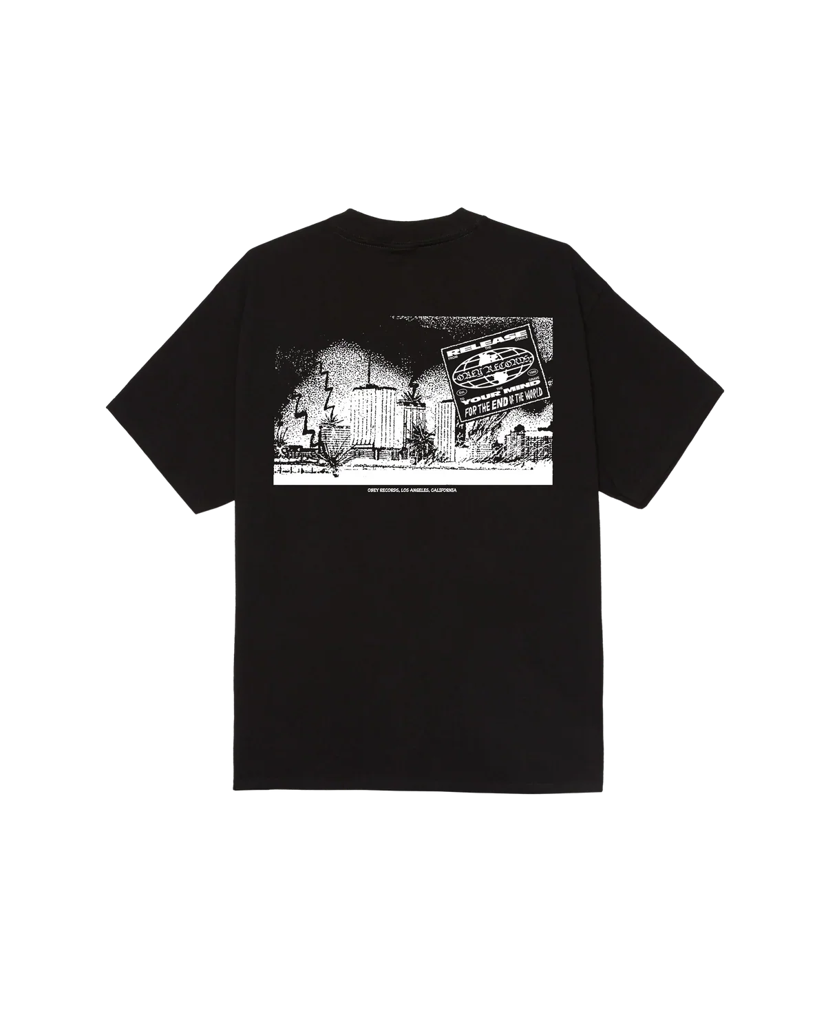 OBEY Release Your Mind Tee - Black - Image 2