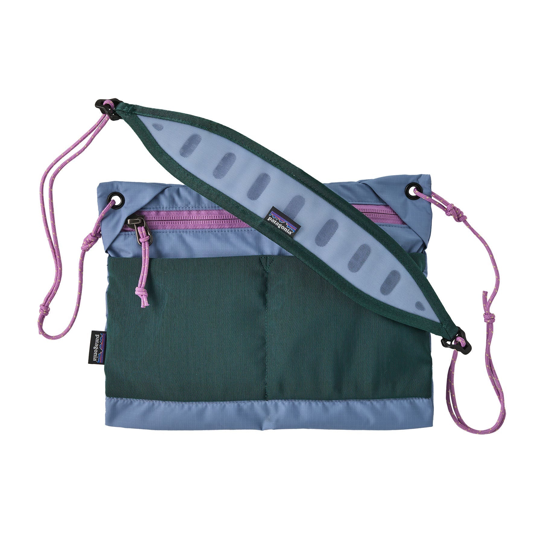 Patagonia Terravia Sacoche Patchwork/Barnacle Blue