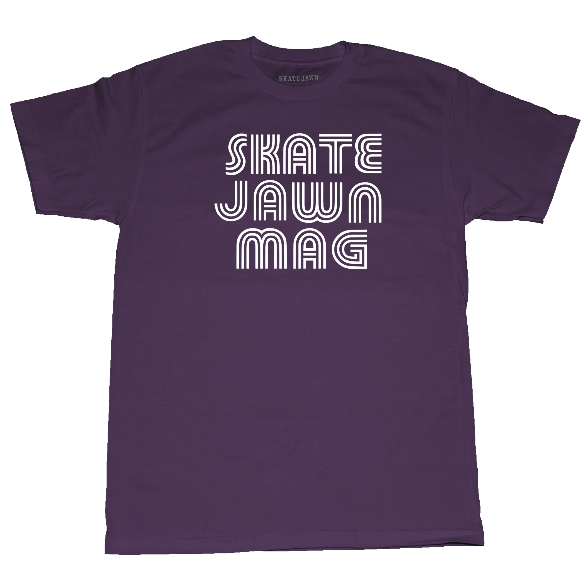 Skate Jawn Stripe Tee (Purple)