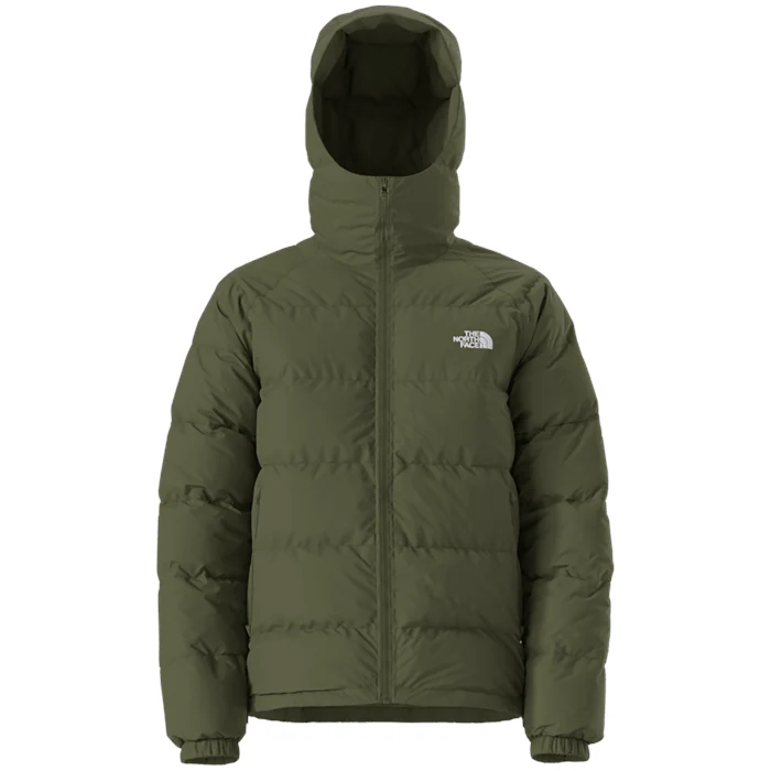 The North Face Men's Hydrenalite Down Printed Hoodie (Woodland Green)