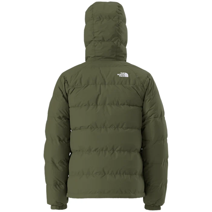 The North Face Men's Hydrenalite Down Printed Hoodie (Woodland Green) - Image 3