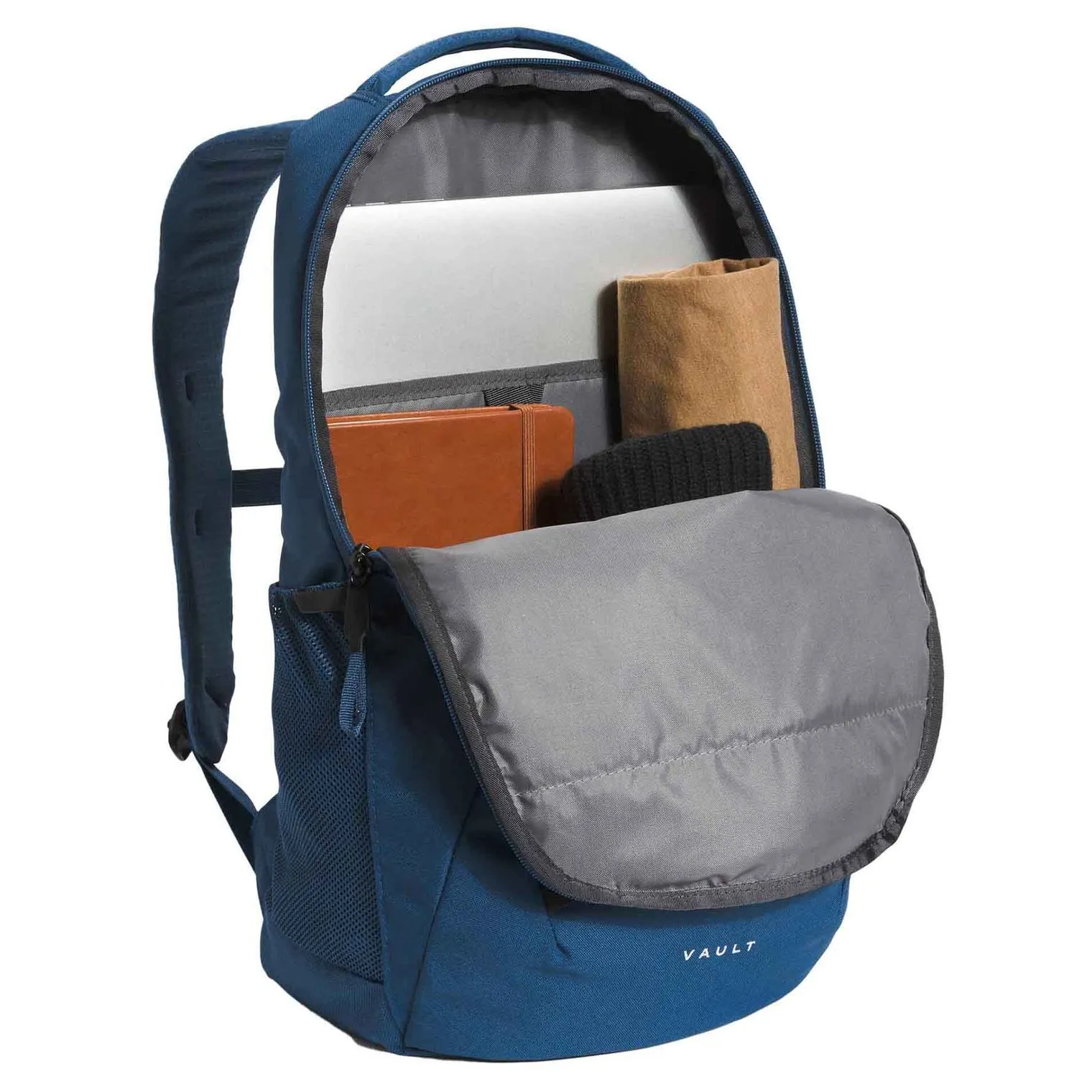 The North Face Vault Backpack (Shady Blue/TNF) - Image 4