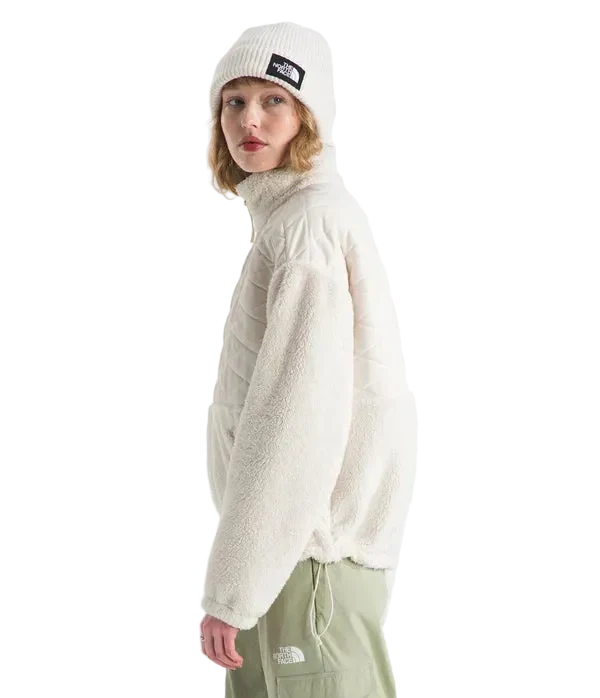 The North Face Women's Cabin Fleece Full Zip (White Dune) - Image 2