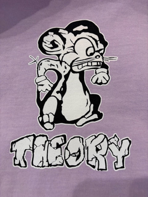 Theory T- Shirt Mouse Light Plum - Image 2