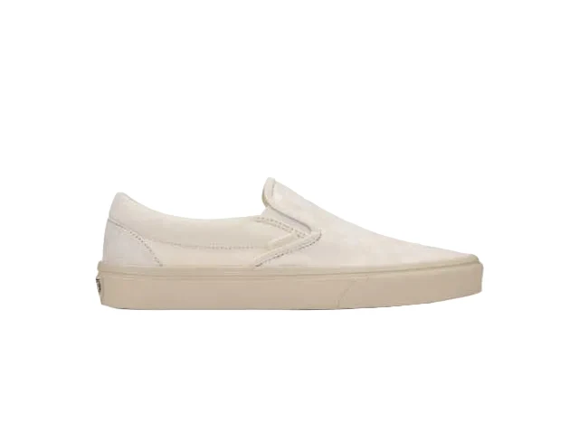 Vans Classic Slip-On Checkerboard (Suede Blanc De Blanc)