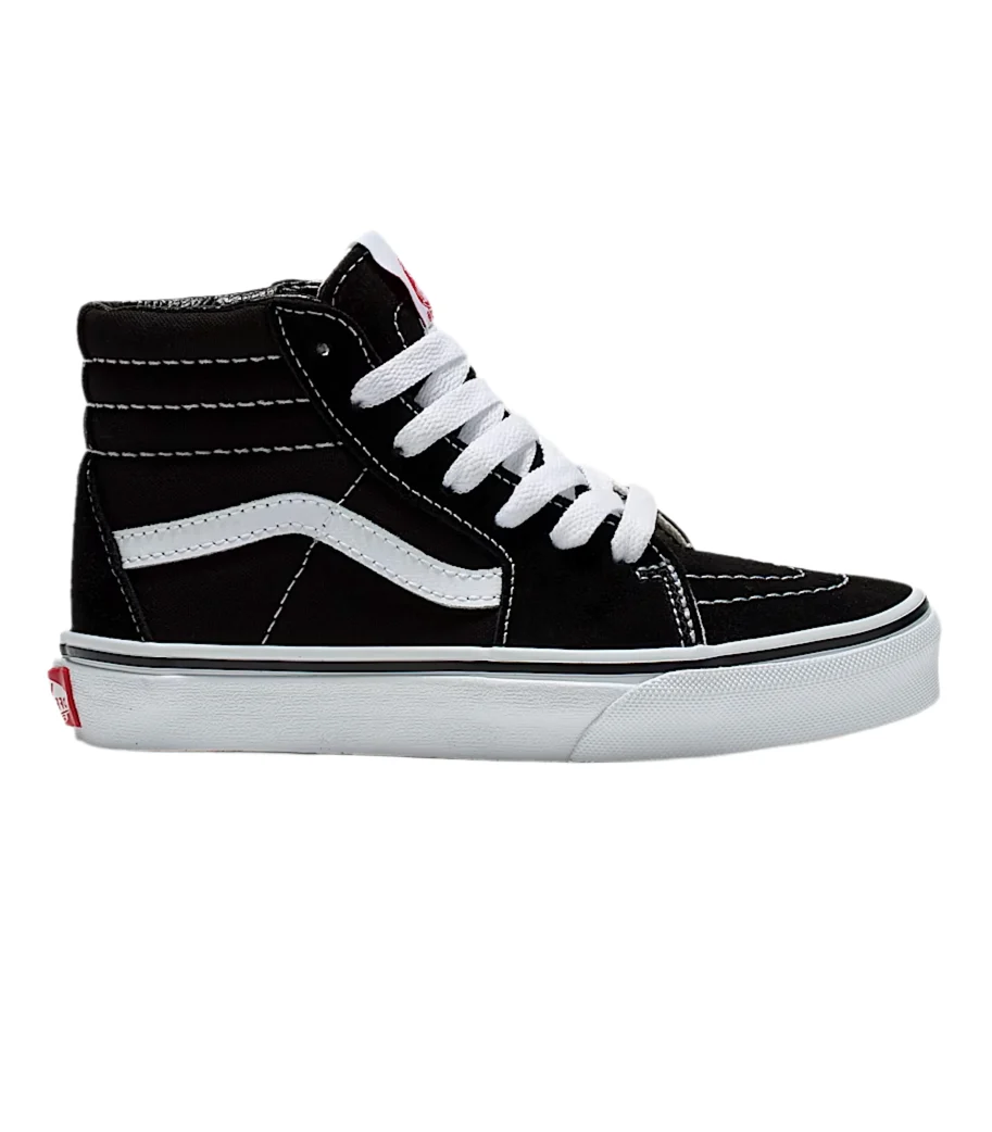 Vans Kids Sk8-Hi (Black/White)