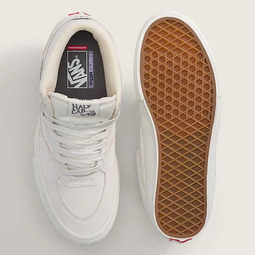 Vans Skate Half Cab (Marshmallow White) - Image 3