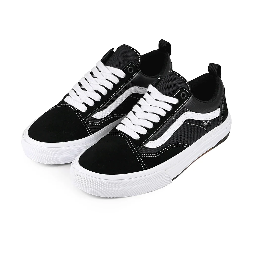 Vans Skate Old Skool Wafflecup (Black/White) - Image 2