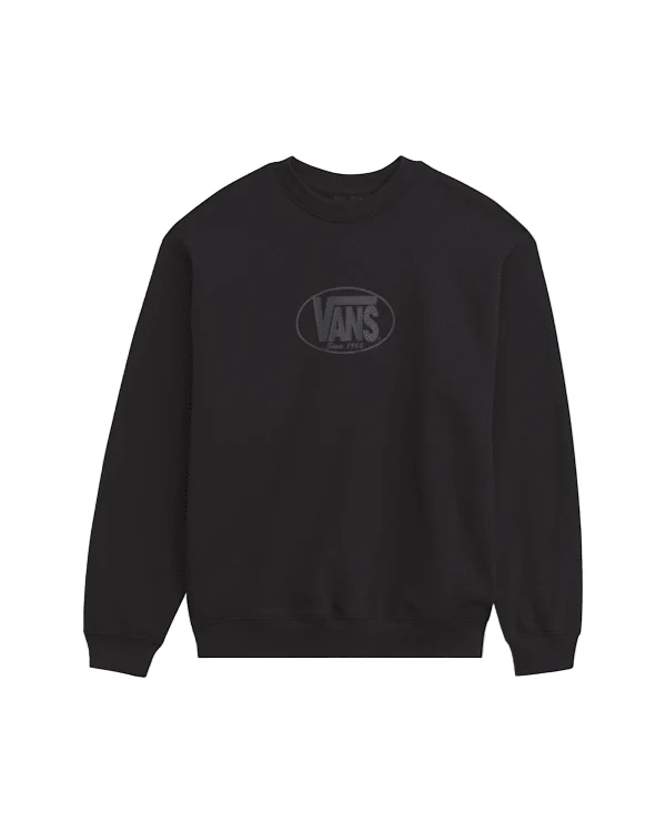 Vans Classic Oval Crew Sweatshirt (Black)
